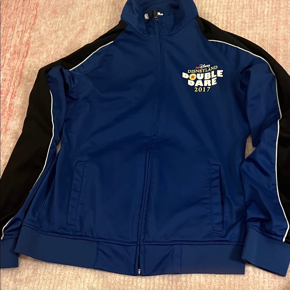 Disney Double Dare 2017 Women's Blue Varsity Jacket